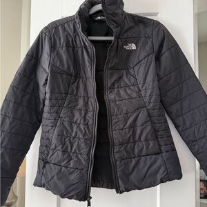The North Face black jacket